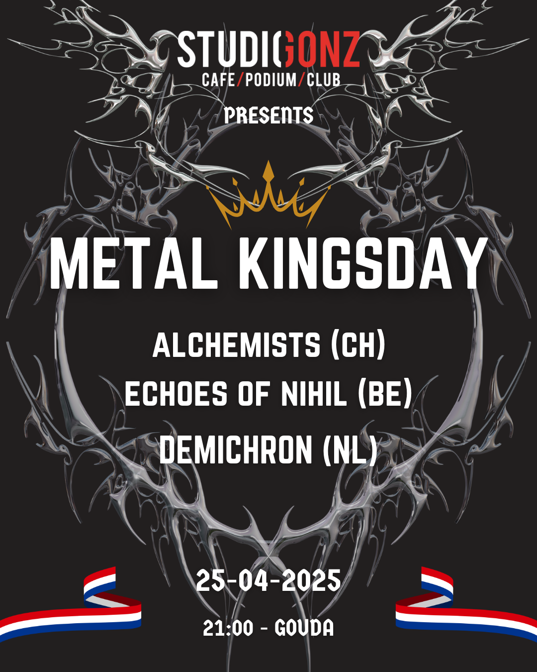 Alchemists (CH) + Echoes of Nihil (BE) + Demichron (NL) Alchemists (CH) + Echoes of Nihil (BE) + Demichron (NL)