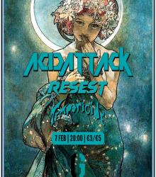 Drie geweldige metal bands uit Zuid Holland maken zich op voor een Metal Night in StudioGonz! Op 7 februari is het weer tijd voor een heerlijk avondje heavy metal. Goudse trots Acid Attack keert terug naar StudioGonz en neemt met Resest en Temporicide twee jonge, energieke bands mee voor een avond vol vette riffs en krachtige vocalen.