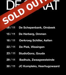 DE STAAT - Sold out! DE STAAT - Sold out!